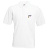 Fruit of the Loom Value Polo - White - Embroidered