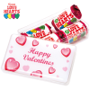 Maxi Rectangular Sweet Pot - Love Hearts