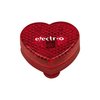Heart Shaped Plastic Reflector
