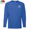 Fruit of The Loom Long Sleeve Value Weight T-Shirt - Coloured