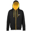 AWDis Varsity Zipped Hoodie - Embroidered