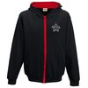 AWDis Kid's Varsity Zipped Hoodie - Embroidered