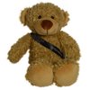 20cm Barney Bear - Biscuit - Sash