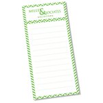 Slimline 50 Sheet Notepad - Herringbone Design