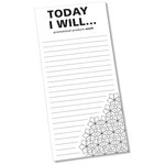 Slimline 50 Sheet Notepad - Colour Me - Flower