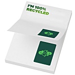 A8 Recycled Sticky Notes - 50 Sheets - Full Colour