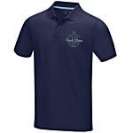 Graphite Organic Cotton Polo - Printed