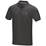 Graphite Organic Cotton Polo - Embroidered