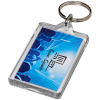 Rectangular Re-Openable Keyring - Full Colour