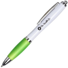 View Image 1 of 8 of Curvy Pen - White
