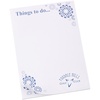 View Image 1 of 2 of A6 50 Sheet Notepad - Flowers Design