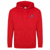 AWDis Zipped Hoodie - Embroidered