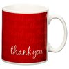 Cambridge Mug - Dye Sub - Thank You Design