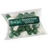 View Image 1 of 6 of Sweet Pouch - 25g Gourmet Jelly Beans - Thank You Design