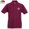 Fruit of the Loom Kid's Pique Polo Shirt - Coloured