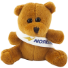 View Image 1 of 15 of 10cm Mini Beanie Bear with Sash