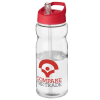 View Image 1 of 4 of Base Sports Bottle - Spout Lid - Clear