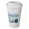View Image 1 of 4 of Americano Pure Antimicrobial Travel Mug - Spill Proof Lid