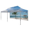 View Image 1 of 8 of Event Gazebo - 3m x 6m - Printed Roof & Inside Wall