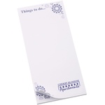 Slimline 50 Sheet Notepad - Flowers Design