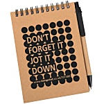 A6 Recycled Jotter with Pen
