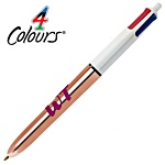 BIC® 4 Colours Pen - Shine Barrel
