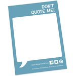 A6 50 Sheet Notepad - Quote Design