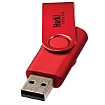 2gb Rotate USB Flashdrive - Metallic