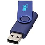 4gb Rotate USB Flashdrive - Metallic