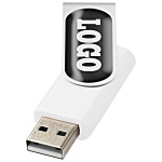 8gb Rotate USB Flashdrive - Domed - Full Colour