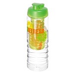 Treble Fruit Infuser Sports Bottle - Flip Lid