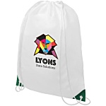 Oriole Drawstring Bag - White - Full Colour