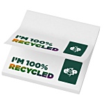 Square Recycled Sticky Notes - Full Colour - 50 Sheets