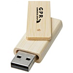 4gb Rotate Bamboo USB Flashdrive