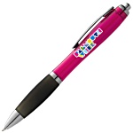 Nash Pen - Black Grip - Blue Ink - Full Colour
