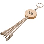 Wheatly Charger Keyring - Round - Printed