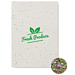 Seed Paper Cover Notebook