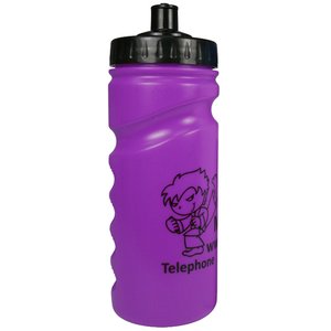 500ml Finger Grip Sports Bottle - Push Pull Cap - 1 Day Main Image