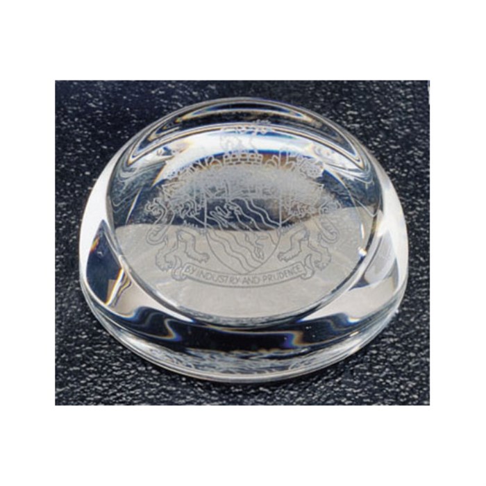 4imprint.co.uk: Sloping Dome Paperweight 100112E