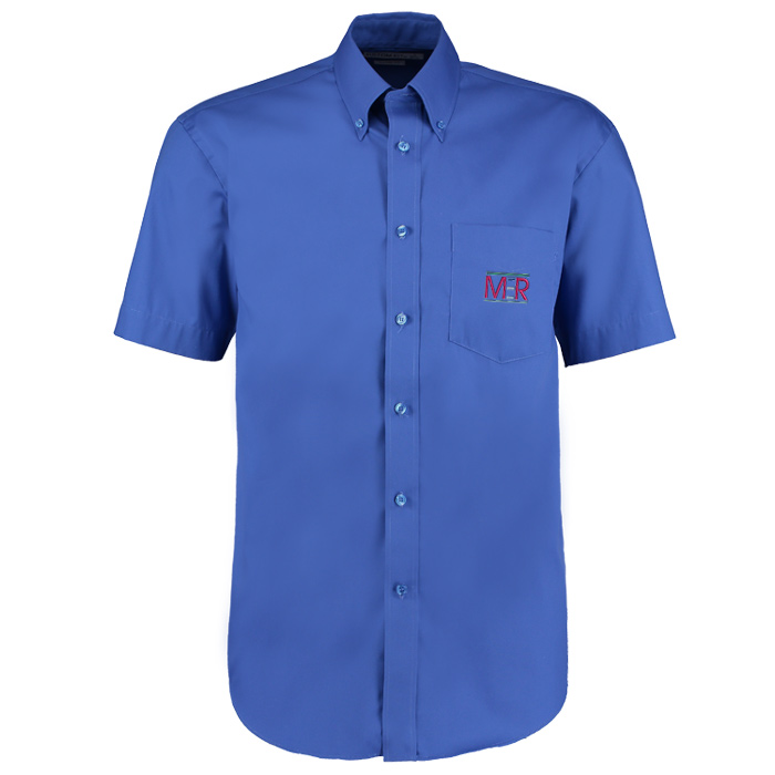 4imprint.co.uk: Kustom Kit Men's Premium Oxford Shirt - Short Sleeve ...