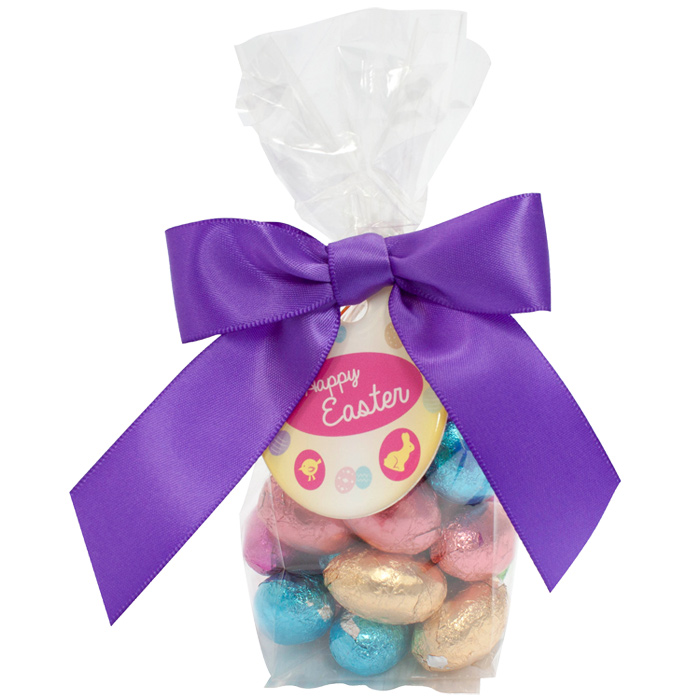 4imprint.ie: Mini Sweet Bag - Chocolate Foil Eggs 401519