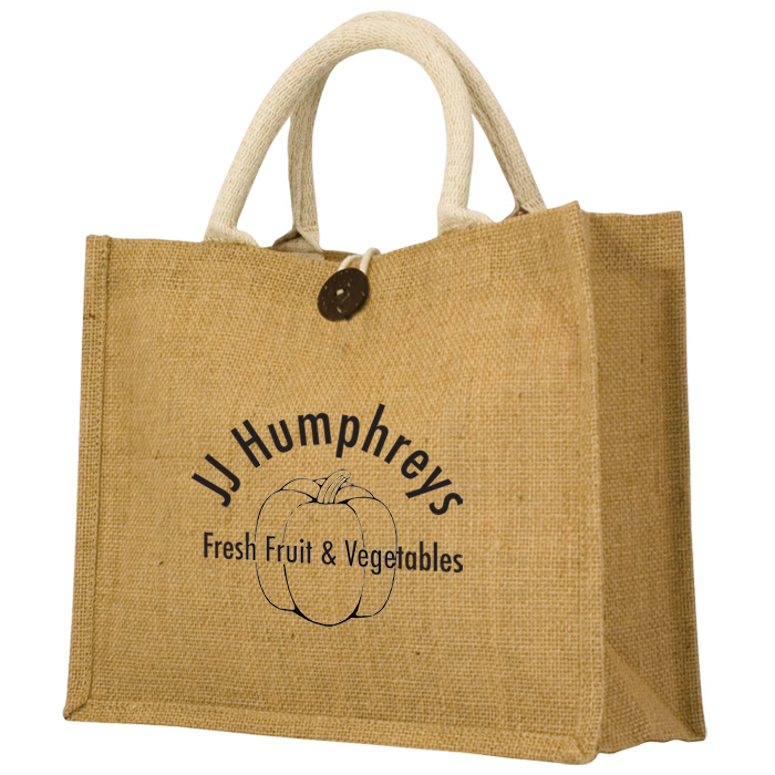 4imprint.co.uk: Dundee Jute Gift Bag 401659