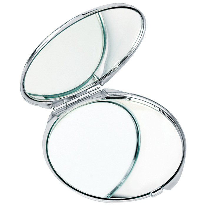 4imprint.co.uk Chrome Compact Mirror 502559