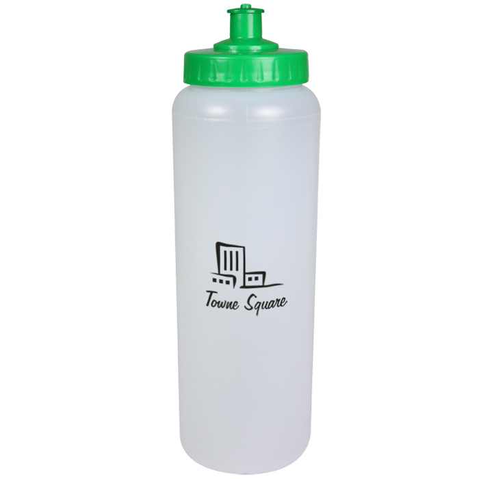 4imprint.co.uk: 1 litre Sports Bottle - Push Pull Cap 702690