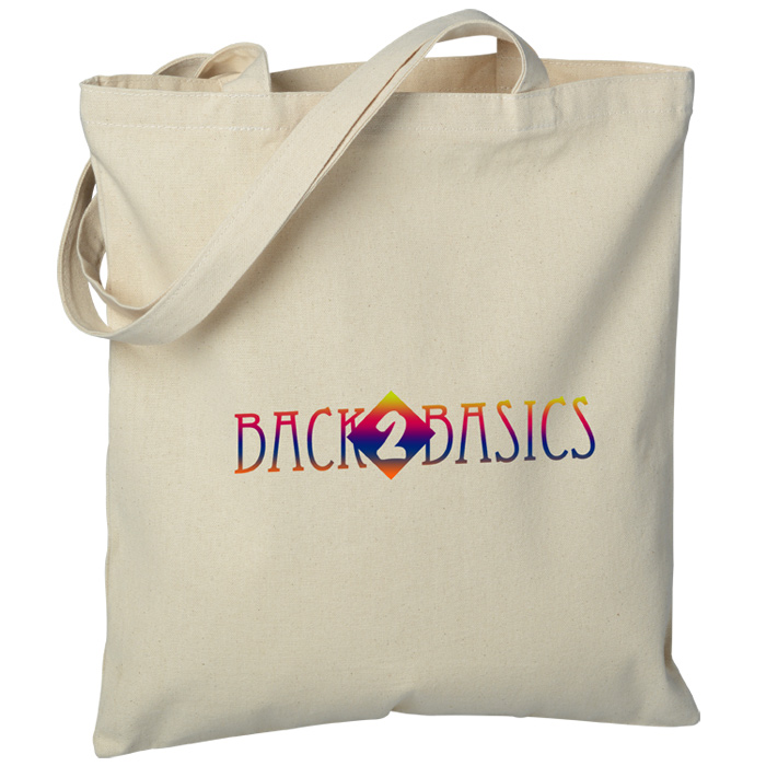 4imprint.co.uk Sandgate Cotton Canvas Tote Natural Digital Print