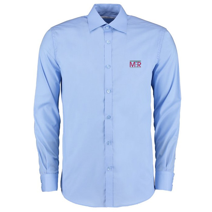 4imprint.co.uk: Kustom Kit Men's Slim Fit Business Shirt - Long Sleeve ...