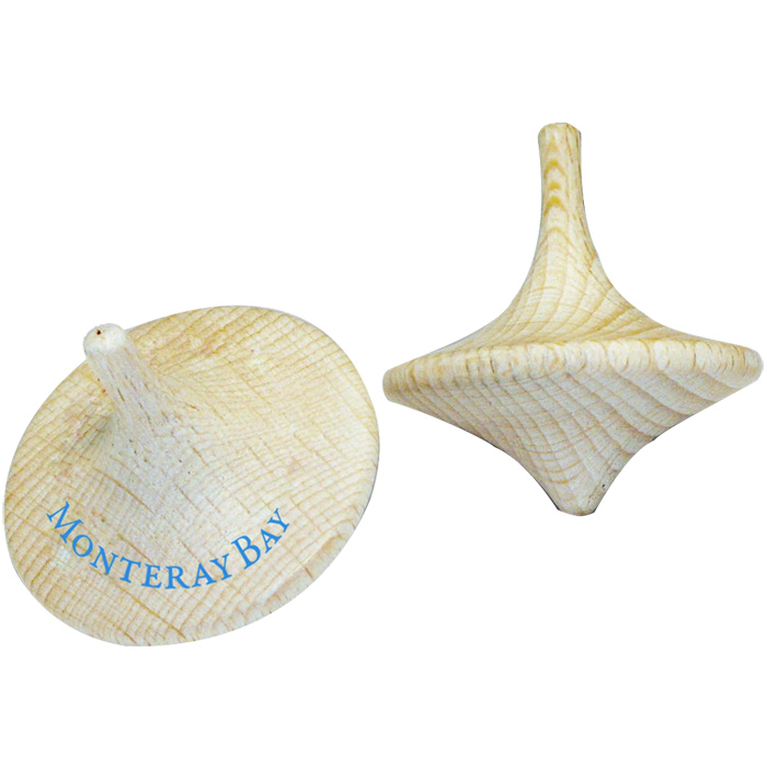 4imprint.co.uk Wooden Spinning Top 503057