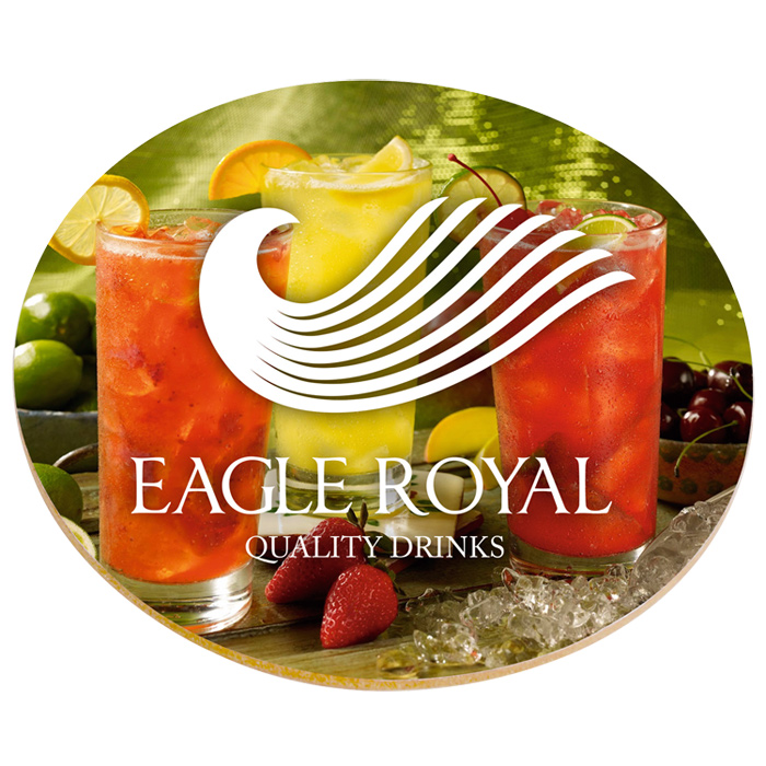 4imprint.co.uk Round Cork Coaster Digital Print 703003P