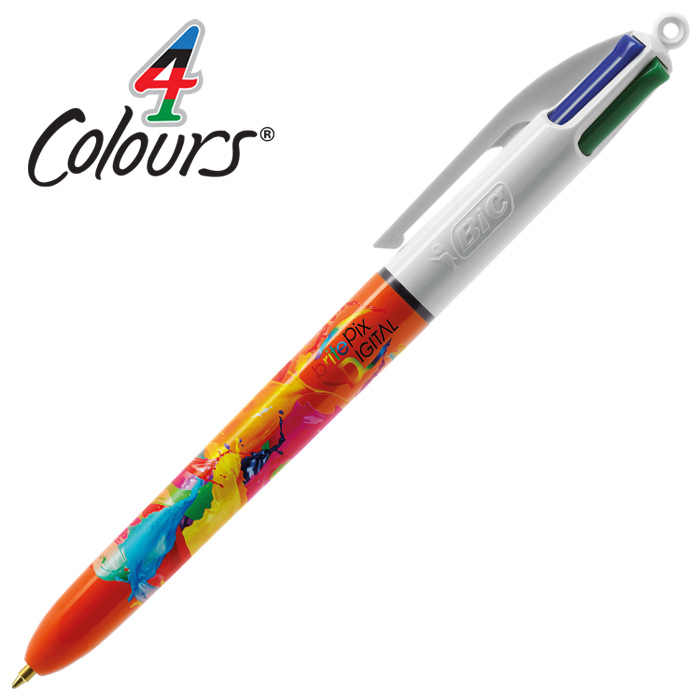 4imprint.ie BIC® 4 Colours Pen Fine Point Digital 300821FD