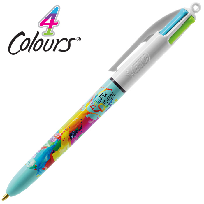 4imprint.ie BIC® 4 Colour Pen Fashion Inks Digital 301428D